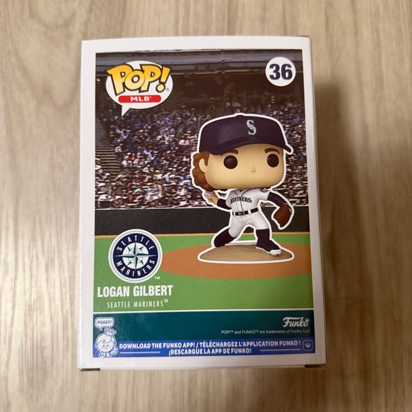 NEW Funko Pop! MLB Logan Gilbert Collectible - Picture 3 of 3